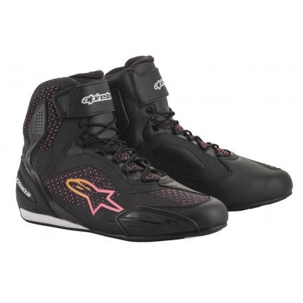 Alpinestars scarpa donna Stella Faster-3 Rideknit - 1439 BlackYellowPink