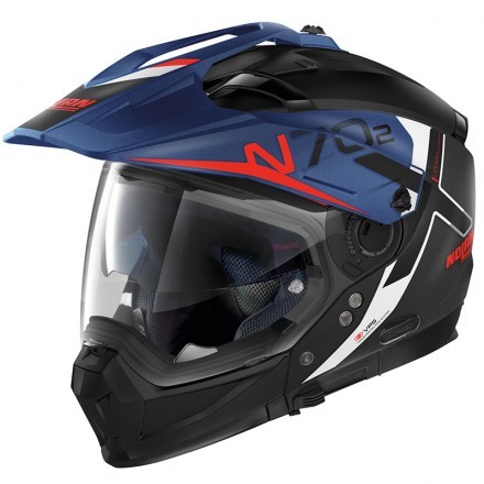 Nolan N70-2 X Decurio N-Com modular helmet - 30 Flat Black