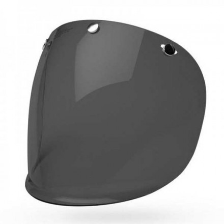 Bell retro shield clear 3 -snap visor