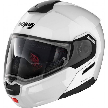 Nolan modular helmet N90-3 Special N-Com - 15 Metal White