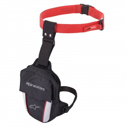 Alpinestars borsello gamba Access Thigh Bag - Nero Rosso Bianco