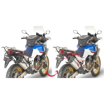 Givi portavaligie laterale PLR1161 specifico per valigie Trekker Outback