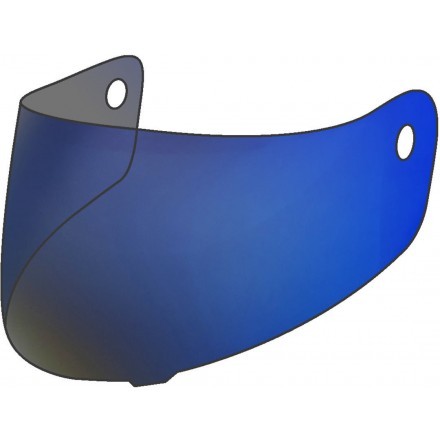 Nolan visiera specchio blu per casco n33