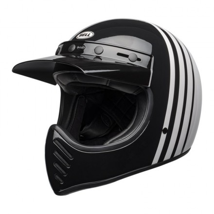 Bell casco integrale Moto-3 Reverb - White/Black