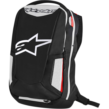 Alpinestars zaino City Hunter - 123 Black/White/Red