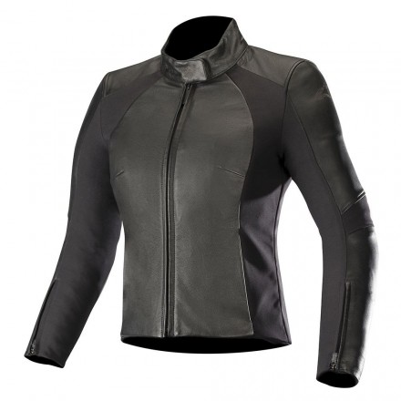 Alpinestars giubbotto in pelle donna Stella Vika V2 - 10 Black