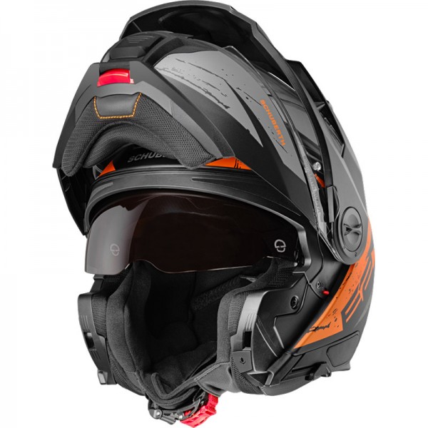 CASCO MODULARE SCHUBERTH E2 EXPLORER SCHUBERTH E2 è il mix perfetto