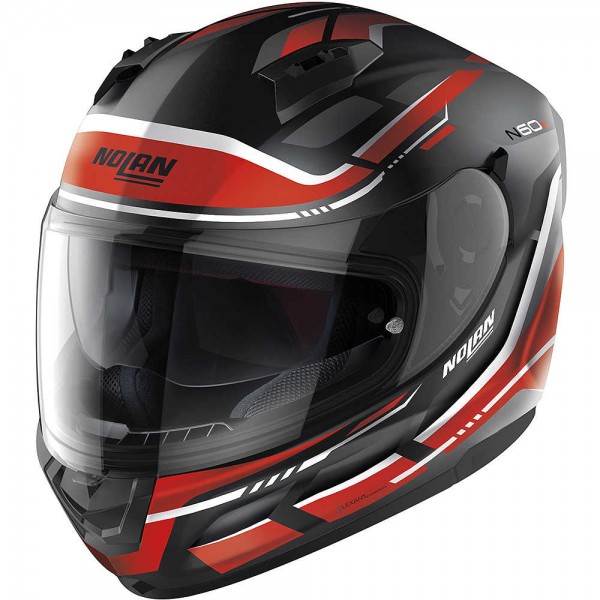 Nolan n60-6 lancer full face helmet - 62 flat black | MG MotoStore