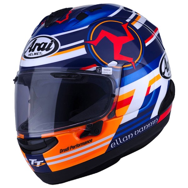 Arai rx-7 v evo tt isle of man 2024 full face helmet | MG MotoStore