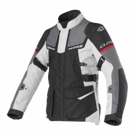 Clover scout-3 wp man jacket - black/grey size s | MG MotoStore